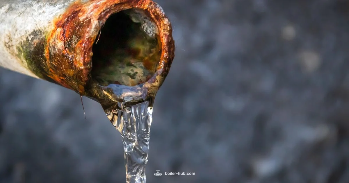 Dripping Boiler Pipe - Boiler Hub