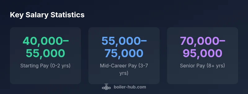 Salary ranges for boiler operators by experience