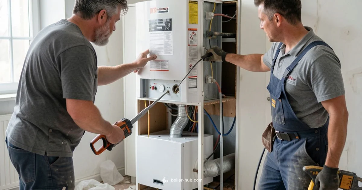 Back Boiler Removal - Boiler Hub