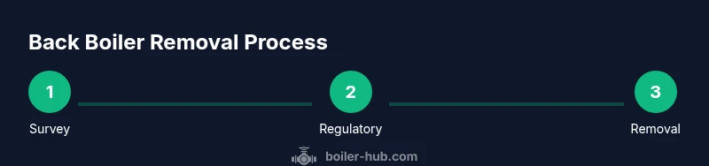 Process flow for safe back boiler removal