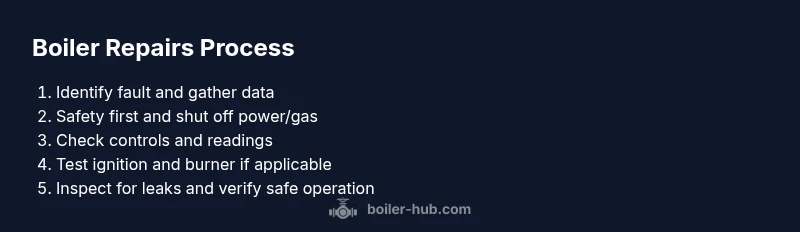 Process for performing boiler repairs safely